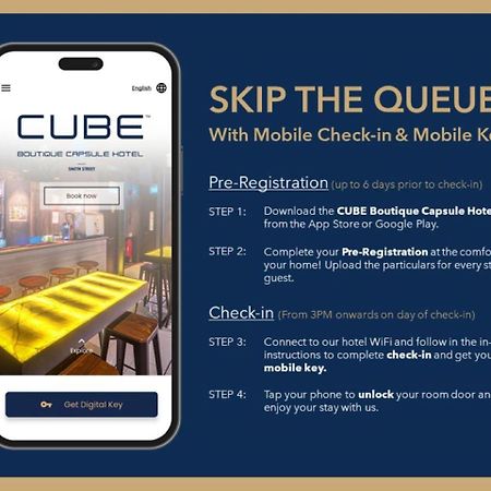 Cube Family Boutique Capsule Hotel At Chinatown Singapore Ngoại thất bức ảnh